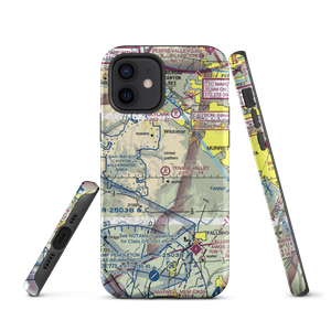 Tenaja Valley Airport (2CN3) VFR Sectional  Tough iPhone Case