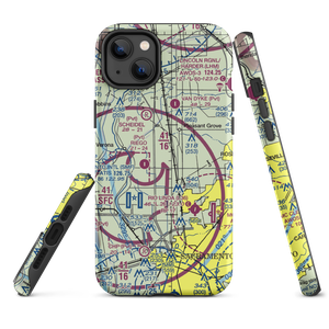 Tenco Tractor Airport (US-0037) VFR Sectional  Tough iPhone Case