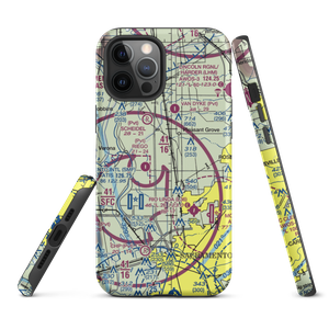 Tenco Tractor Airport (US-0037) VFR Sectional  Tough iPhone Case