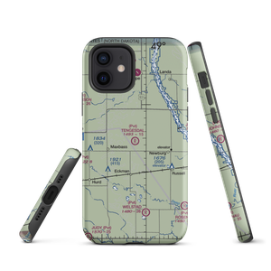 Tengesdal Airport (69ND) VFR Sectional  Tough iPhone Case
