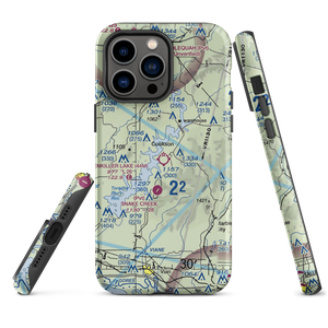 Tenkiller Lake Airpark (44M) VFR Sectional  Tough iPhone Case