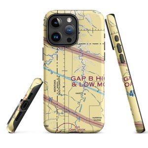 Tennant Ranch Airport (SD76) VFR Sectional  Tough iPhone Case