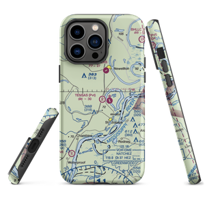 Tensas Flying Service Airport (LA53) VFR Sectional  Tough iPhone Case