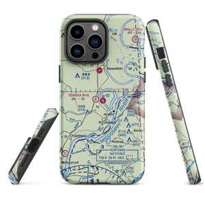 Tensas Parish Airport (L33) VFR Sectional  Tough iPhone Case