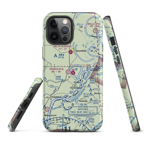 Tensas Parish Airport (L33) VFR Sectional  Tough iPhone Case