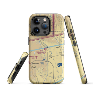 Tequesquite Ranch Airport (NM10) VFR Sectional  Tough iPhone Case