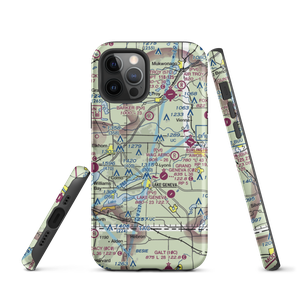 Terhark Airport (86WI) VFR Sectional  Tough iPhone Case