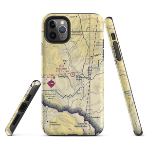 Terlingua Airport (3TE8) VFR Sectional  Tough iPhone Case