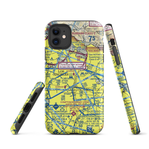 Terminal Annex Heliport (54L) VFR Sectional  Tough iPhone Case