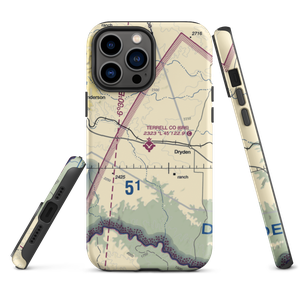 Terrell County Airport (6R6) VFR Sectional  Tough iPhone Case