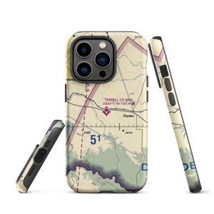 Terrell County Airport (6R6) VFR Sectional  Tough iPhone Case