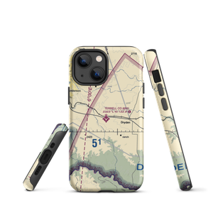 Terrell County Airport (6R6) VFR Sectional  Tough iPhone Case