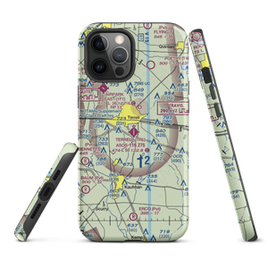 Terrell Municipal Airport (TRL) VFR Sectional  Tough iPhone Case