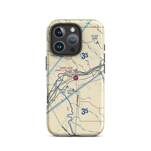 Terry Airport (8U6) VFR Sectional  Tough iPhone Case