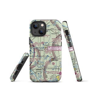 Tesmer Airport (3WI2) VFR Sectional  Tough iPhone Case