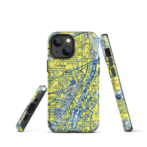 Teterboro Airport (TEB) VFR Sectional  Tough iPhone Case