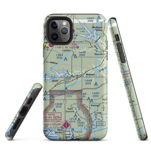 Tevis Airport (17KS) VFR Sectional  Tough iPhone Case