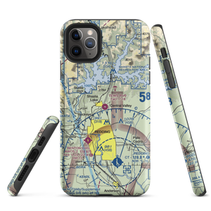 Tews Field (CA53) VFR Sectional  Tough iPhone Case