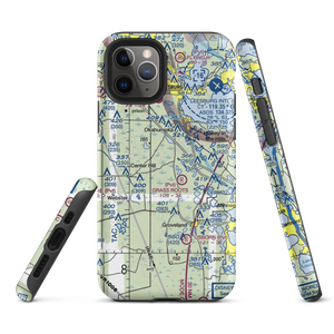 Tex Merritt Private Airstrip (51FD) VFR Sectional  Tough iPhone Case