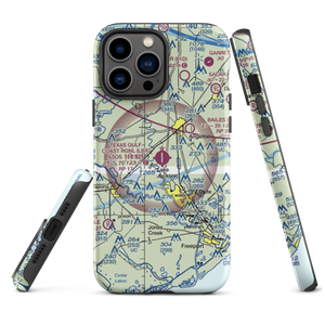 Texas Gulf Coast Regional Airport (LBX) VFR Sectional  Tough iPhone Case