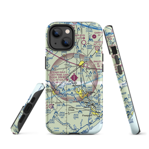 Texas Gulf Coast Regional Airport (LBX) VFR Sectional  Tough iPhone Case