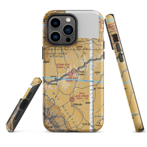 Tezak Airport (CO19) VFR Sectional  Tough iPhone Case