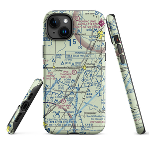 Thacker Airport (11LL) VFR Sectional  Tough iPhone Case