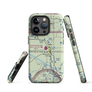 Thayer Memorial Airport (42M) VFR Sectional  Tough iPhone Case