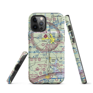 The 88 Airport (XS62) VFR Sectional  Tough iPhone Case