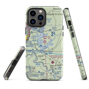 The Bluffs Airport (75AR) VFR Sectional  Tough iPhone Case