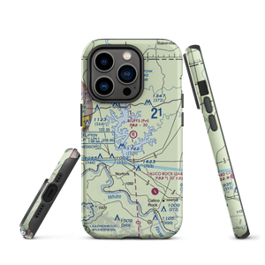 The Bluffs Airport (75AR) VFR Sectional  Tough iPhone Case