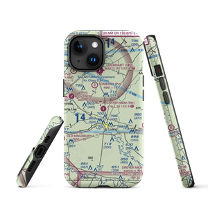 The Carter Memorial Airport (T91) VFR Sectional  Tough iPhone Case