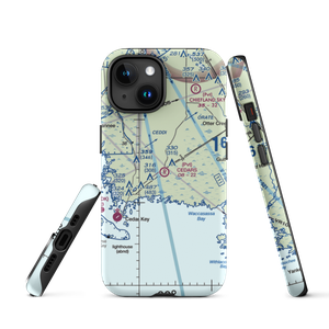 The Cedars Airfield (FA71) VFR Sectional  Tough iPhone Case
