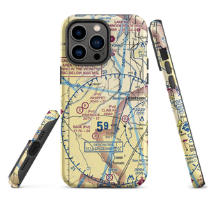 The Citadel Airport (61OR) VFR Sectional  Tough iPhone Case