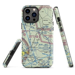 The Farm Airport (01GE) VFR Sectional  Tough iPhone Case