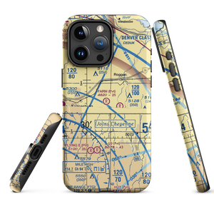 The Farm Airport (62CO) VFR Sectional  Tough iPhone Case