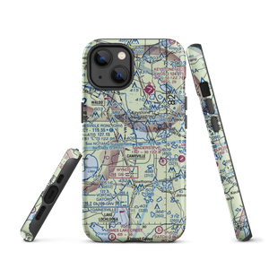 The Flying Horseman Airport (8FD2) VFR Sectional  Tough iPhone Case