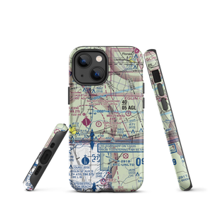 The Funny Farm Airport (FD03) VFR Sectional  Tough iPhone Case