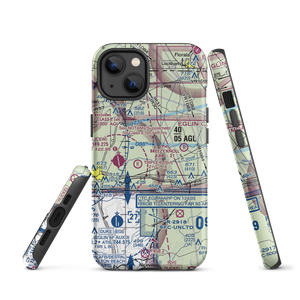 The Funny Farm Airport (FD03) VFR Sectional  Tough iPhone Case