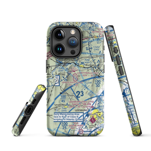 The Grass Patch Airport (VA62) VFR Sectional  Tough iPhone Case