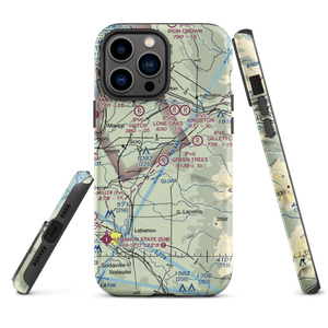 The Green Trees Ranch Airport (OG28) VFR Sectional  Tough iPhone Case