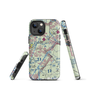 The Greenhouse Airport (02VA) VFR Sectional  Tough iPhone Case