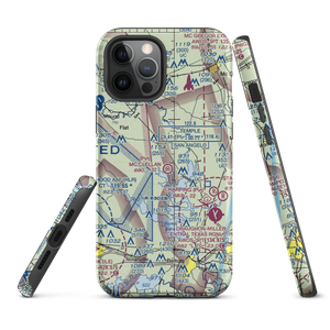 The Grove/Ranch Airport (23TX) VFR Sectional  Tough iPhone Case