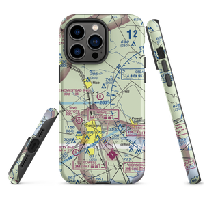 The Homestead Airport (90TE) VFR Sectional  Tough iPhone Case
