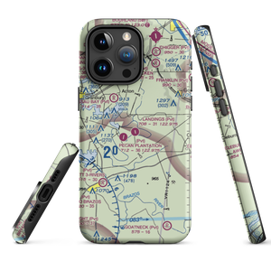 The Landings Airport (66TE) VFR Sectional  Tough iPhone Case