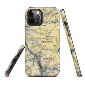 The Last Resort Airport (3ID2) VFR Sectional  Tough iPhone Case