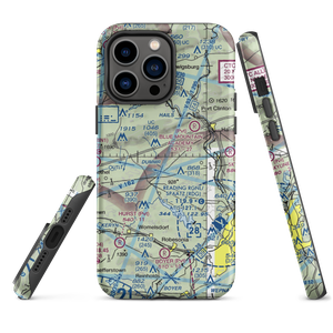 The Old Commonwealth Aerodrome (2PA6) VFR Sectional  Tough iPhone Case