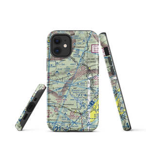 The Old Commonwealth Aerodrome (2PA6) VFR Sectional  Tough iPhone Case