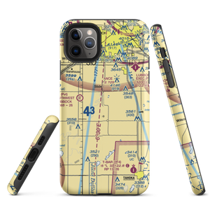 The Palms At Kitty Hawk Airport (02TX) VFR Sectional  Tough iPhone Case