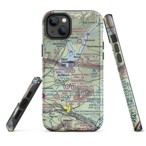 The Pines Airport (NY64) VFR Sectional  Tough iPhone Case